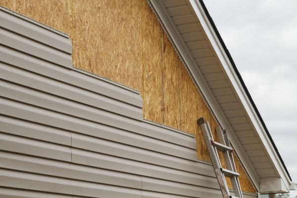 Grey Vinyl Siding Installation in Reno