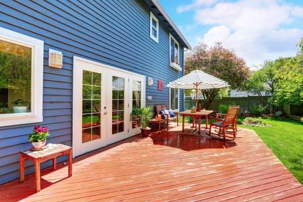 Blue Siding Installation in Reno
